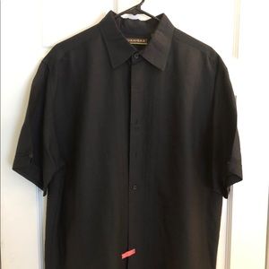 Men’s Cubavera short sleeve button-down.